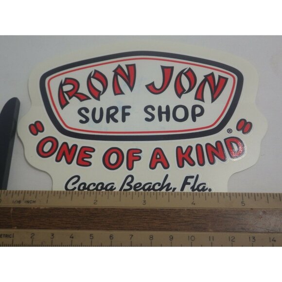 New Ron Jon Surf Shop One of a Kind Cocoa Beach FLa Sticker Decal - Picture 3 of 3